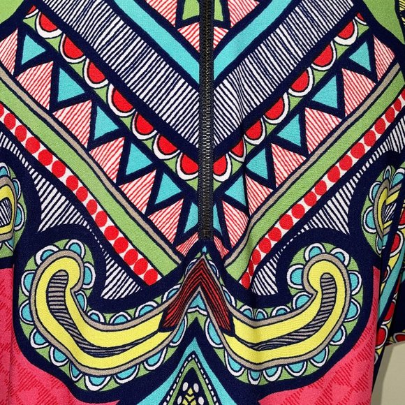 Vintage Yet New Laundry by Shelli Segal Silky Stretch Jersey Shift Dress - Picture 8 of 14